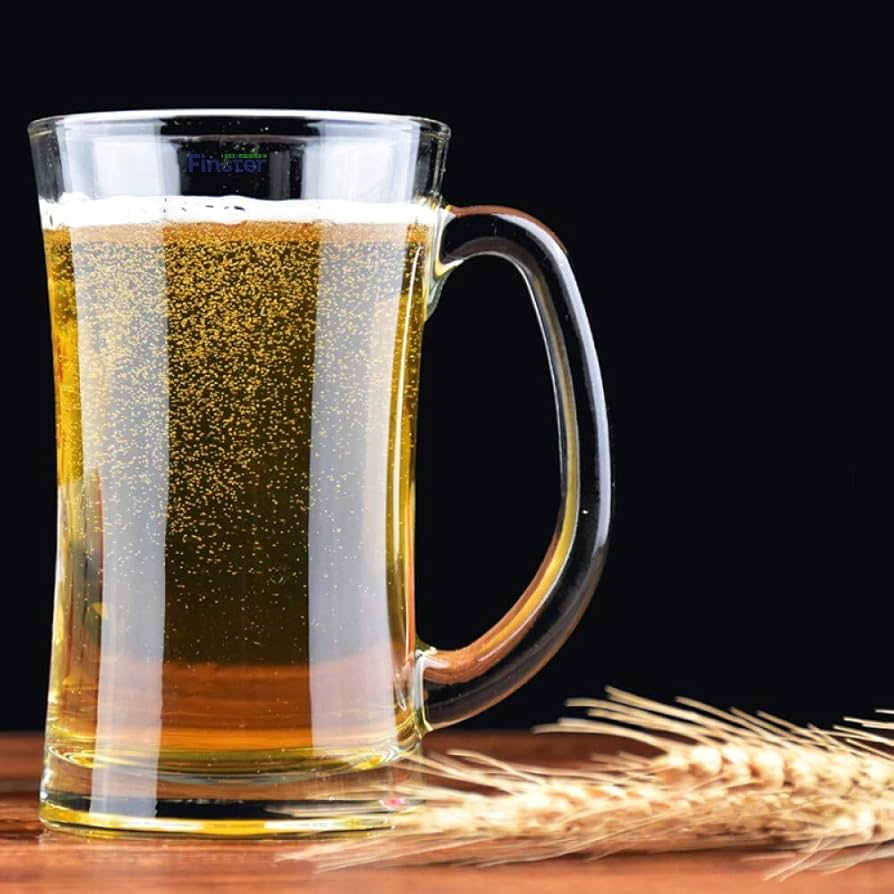 FINSTER Glass Beer Mugs
