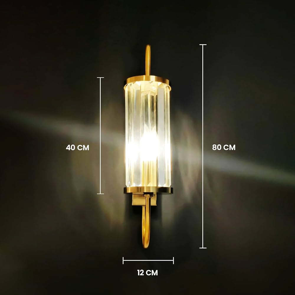 Vintage Clear Glass Wall