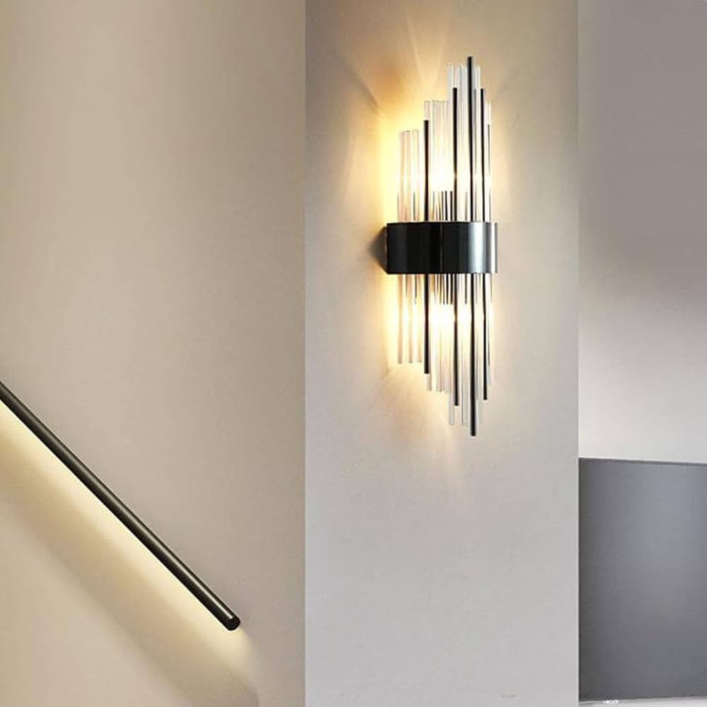 Glass Retro Wall Light
