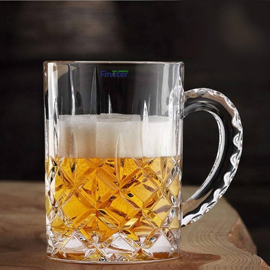 FINSTER Crystal Beer Mug - Image 1