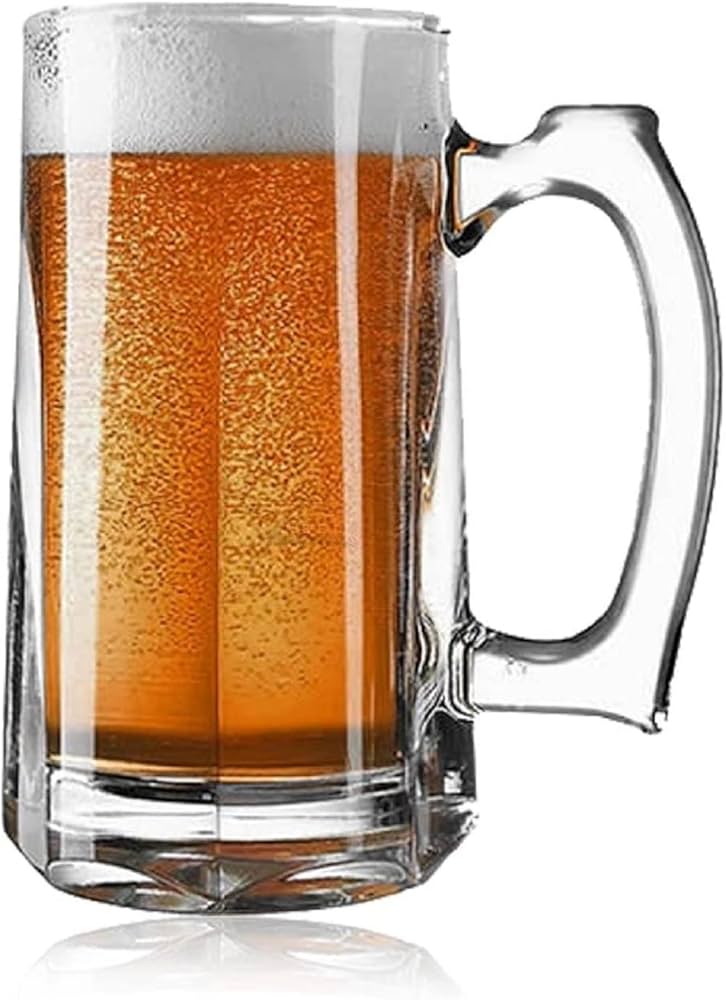 Italian Premium Glass Beer Mug - Image 4