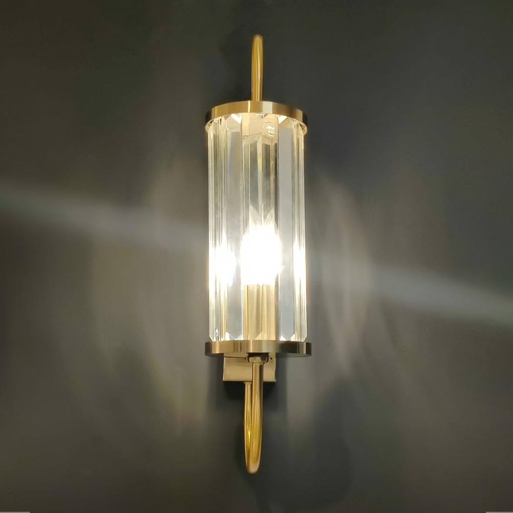 Vintage Clear Glass Wall - Image 1