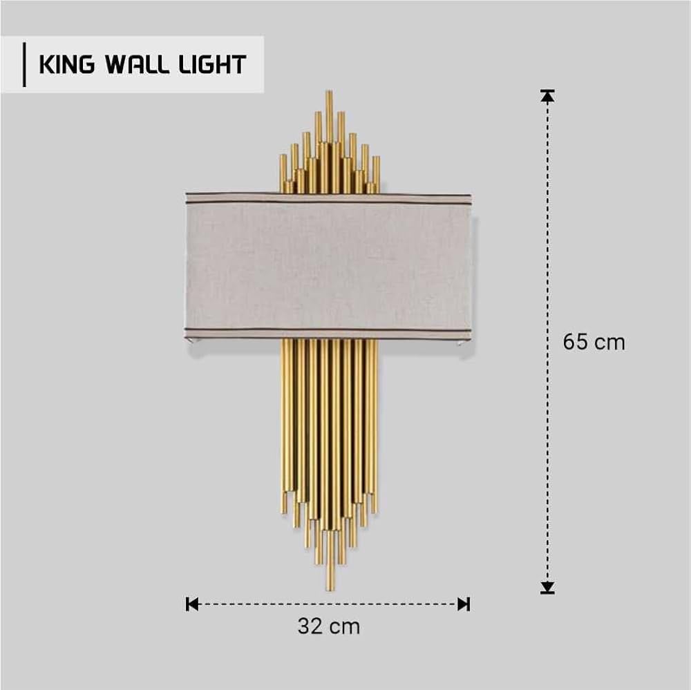 Harold Electricals Modern King Wall Light - Image 1