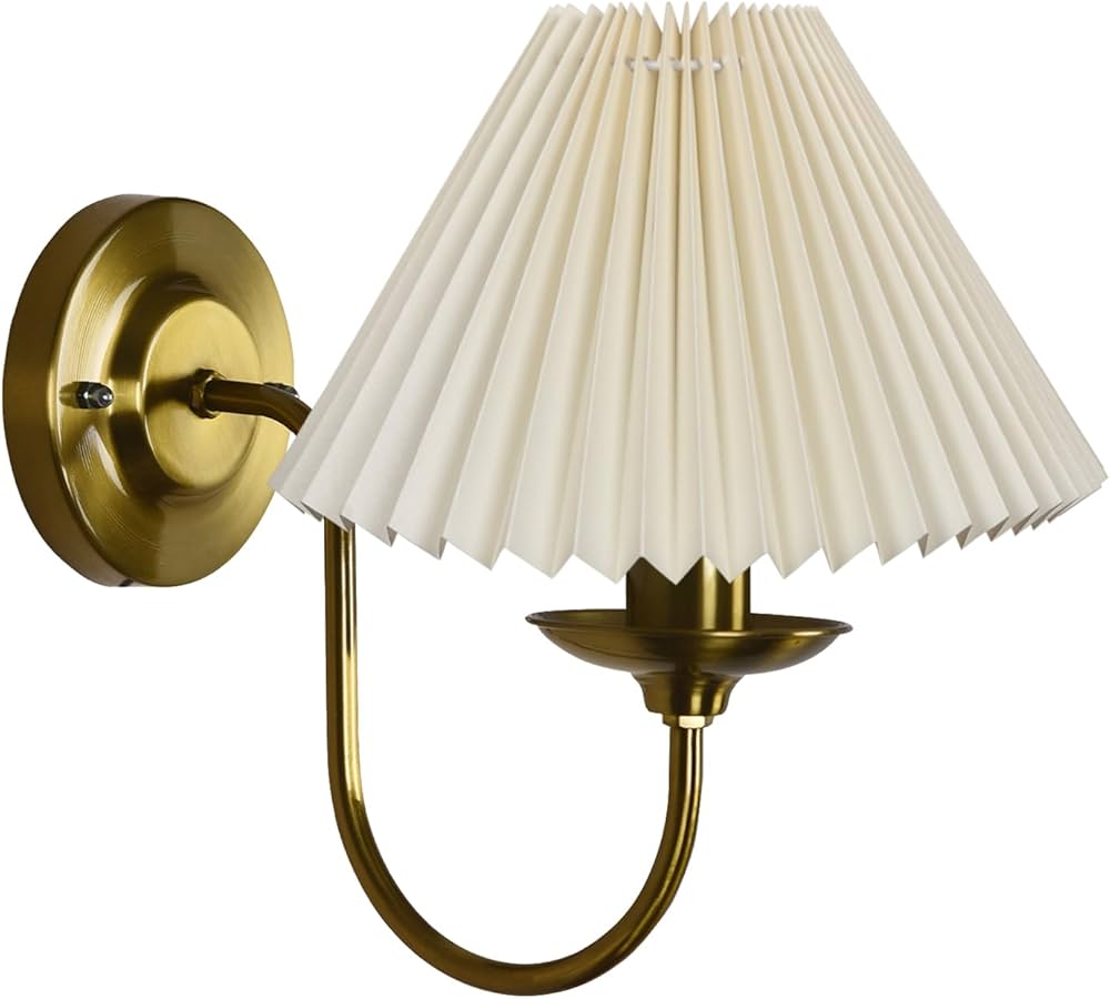 Antique Brass Wall Sconces Lighting - Image 1