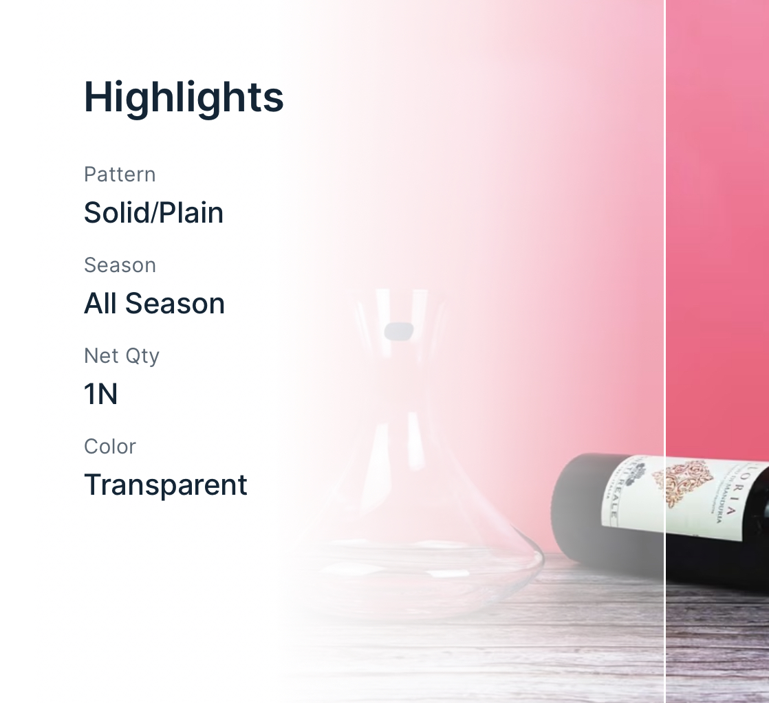 Elegantwine decanter(carafe) - Image 2