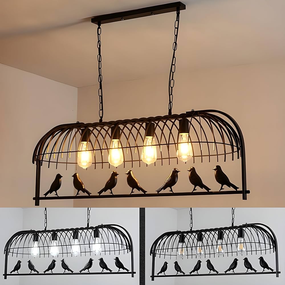 Vintage chendelier Retro Pendant - Image 2