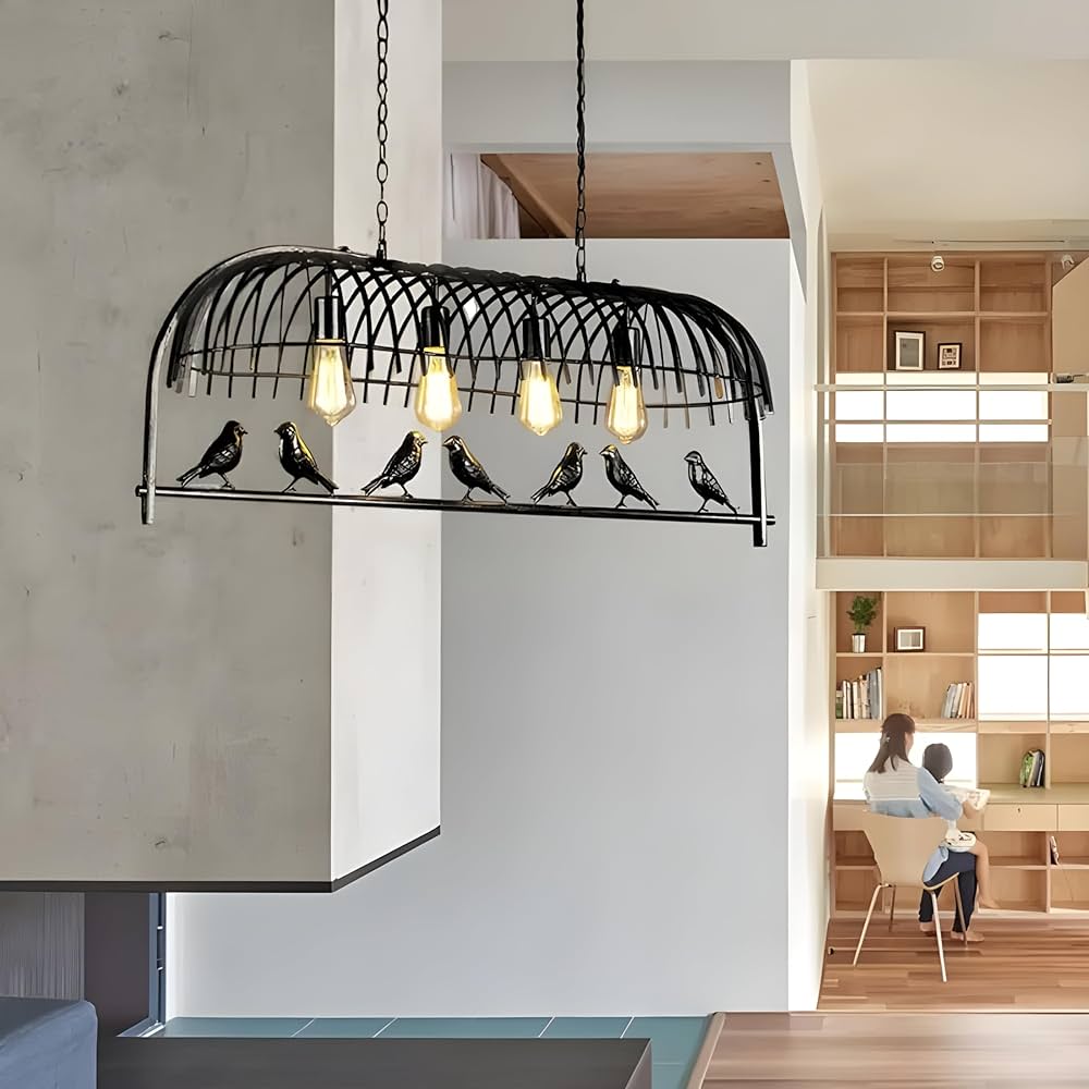 Vintage chendelier Retro Pendant - Image 3