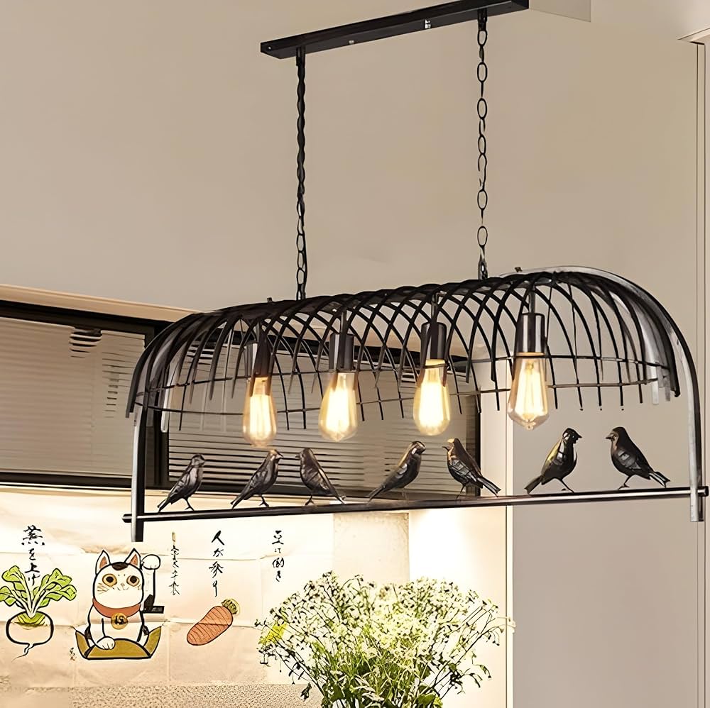 Vintage chendelier Retro Pendant - Image 4