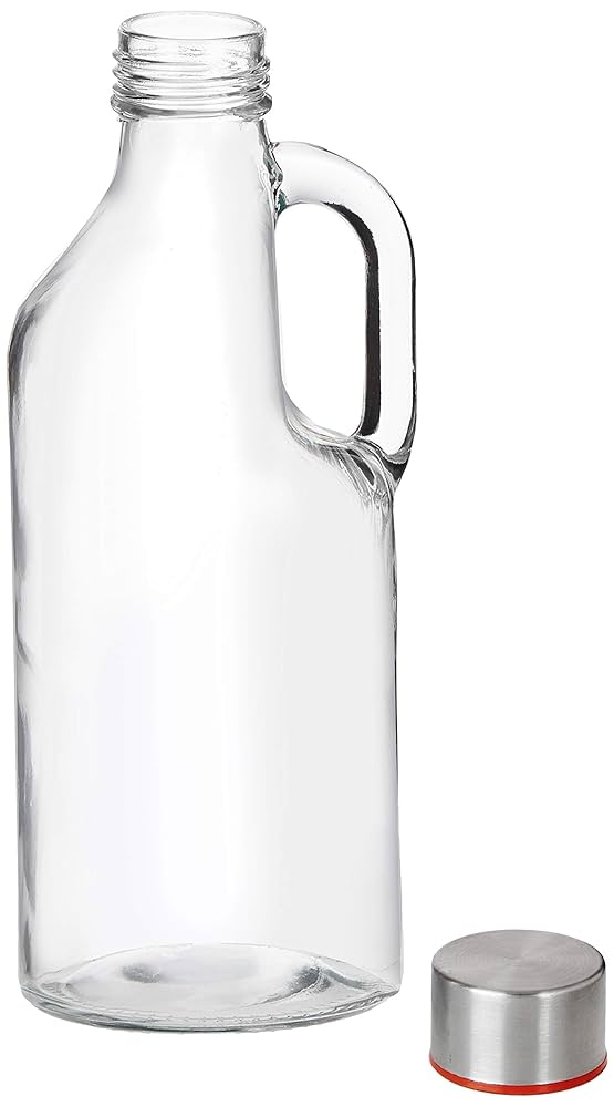 Solimo Silica Glass Milk Bottle - Image 1