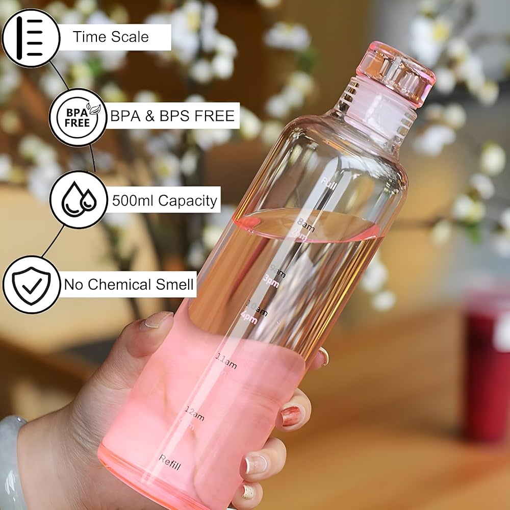 Borosilicate Water Bottles, - Image 1