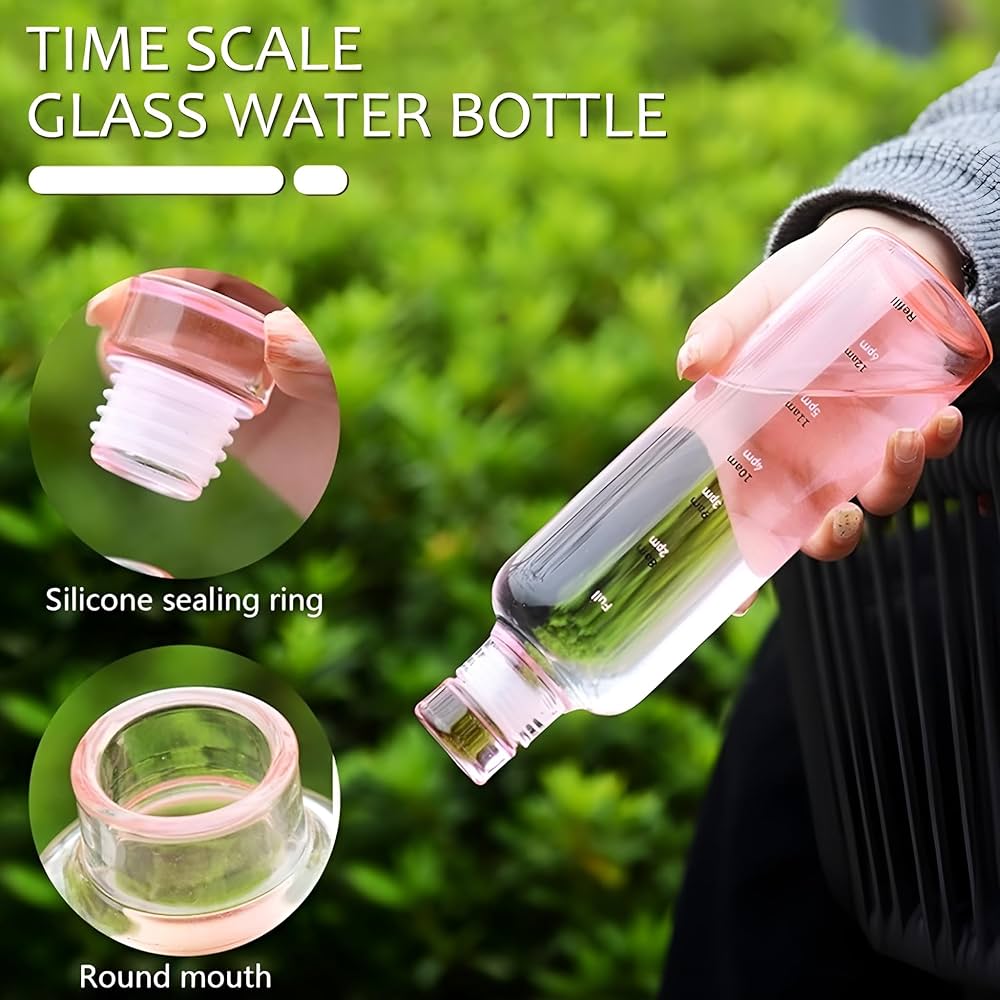Borosilicate Water Bottles, - Image 4